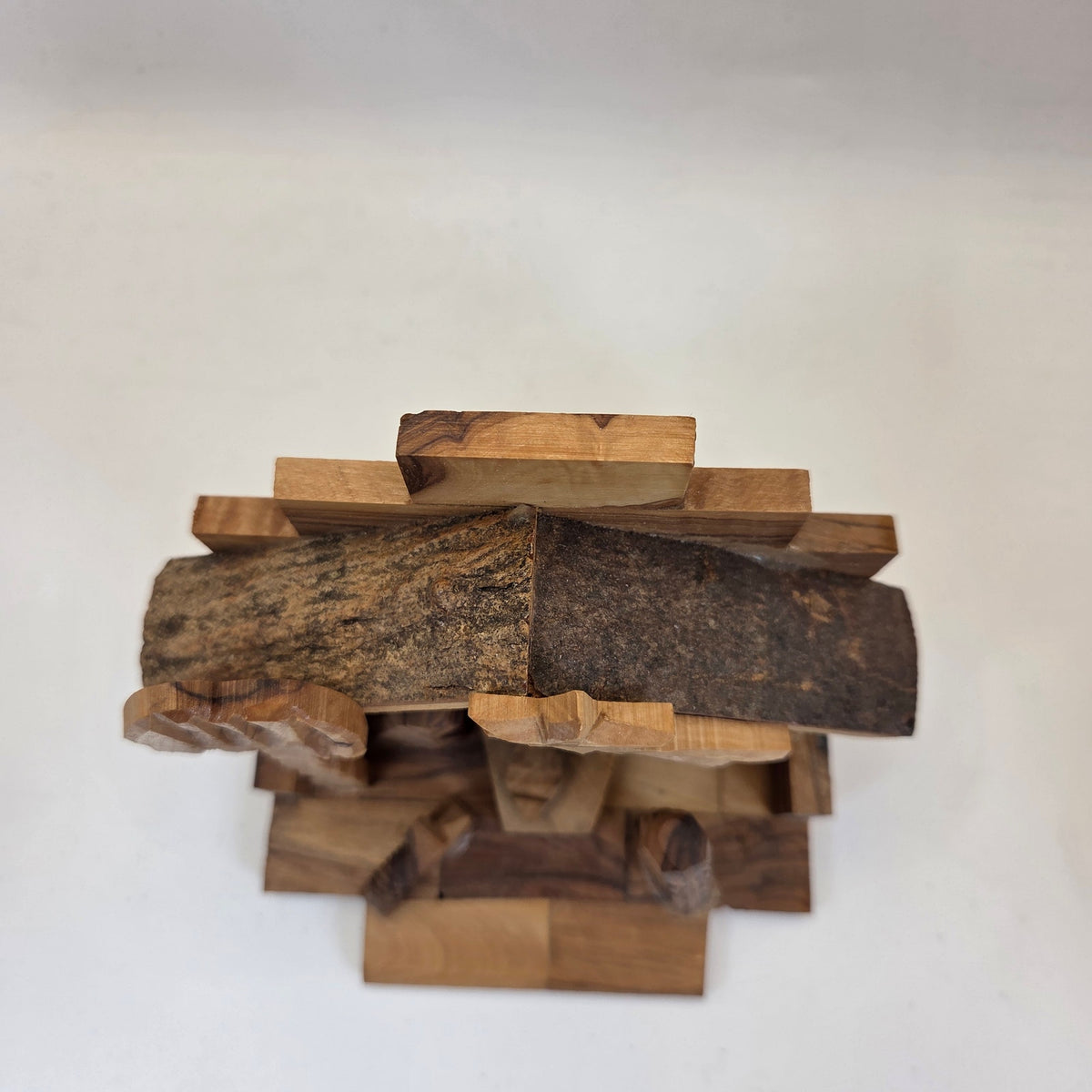 Hand Carved Olive Wood Nativity Scene Made in Israel G&G International Box