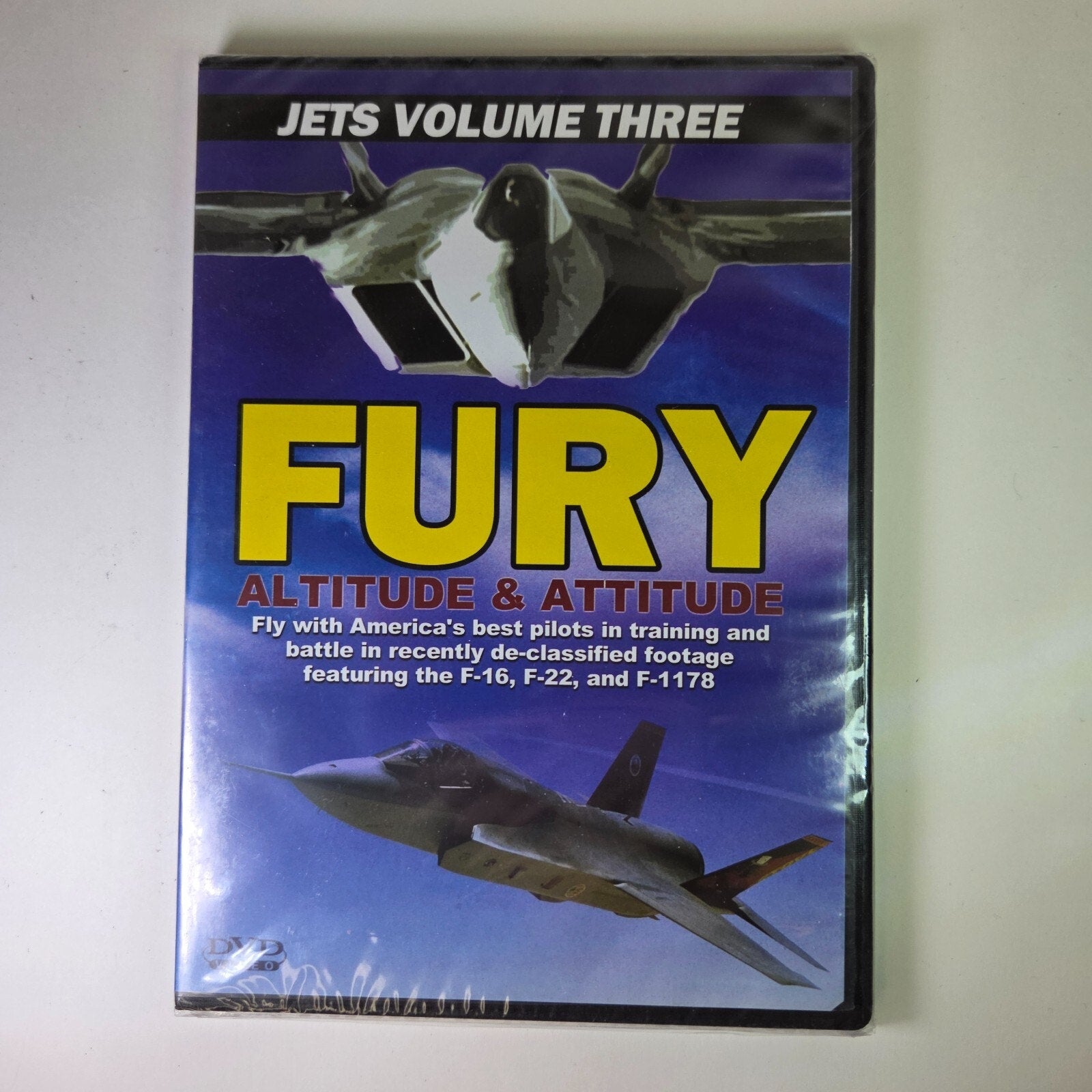 Jets Volume Three Fury Altitude & Attitude DVD NEW Sealed