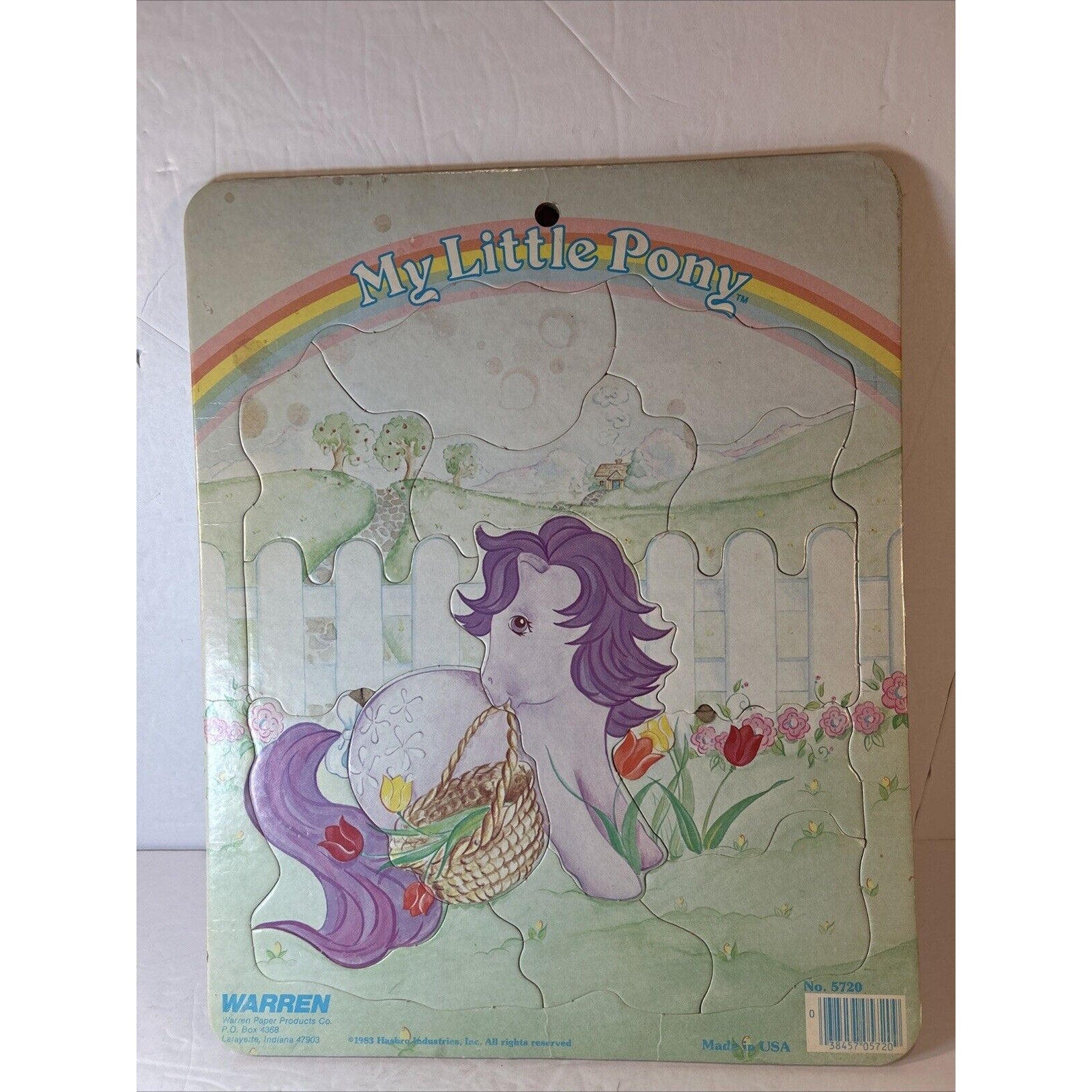 Lot Of 9 Kids Puzzles Vintage & other