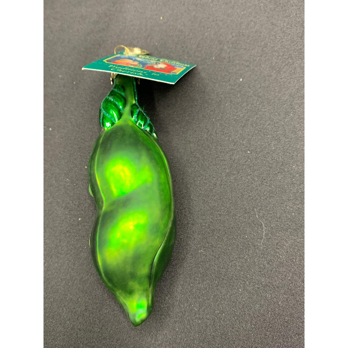 Vintage Glass Vegetable Christmas Ornaments OWC Inge Glas Germany Lot of 6