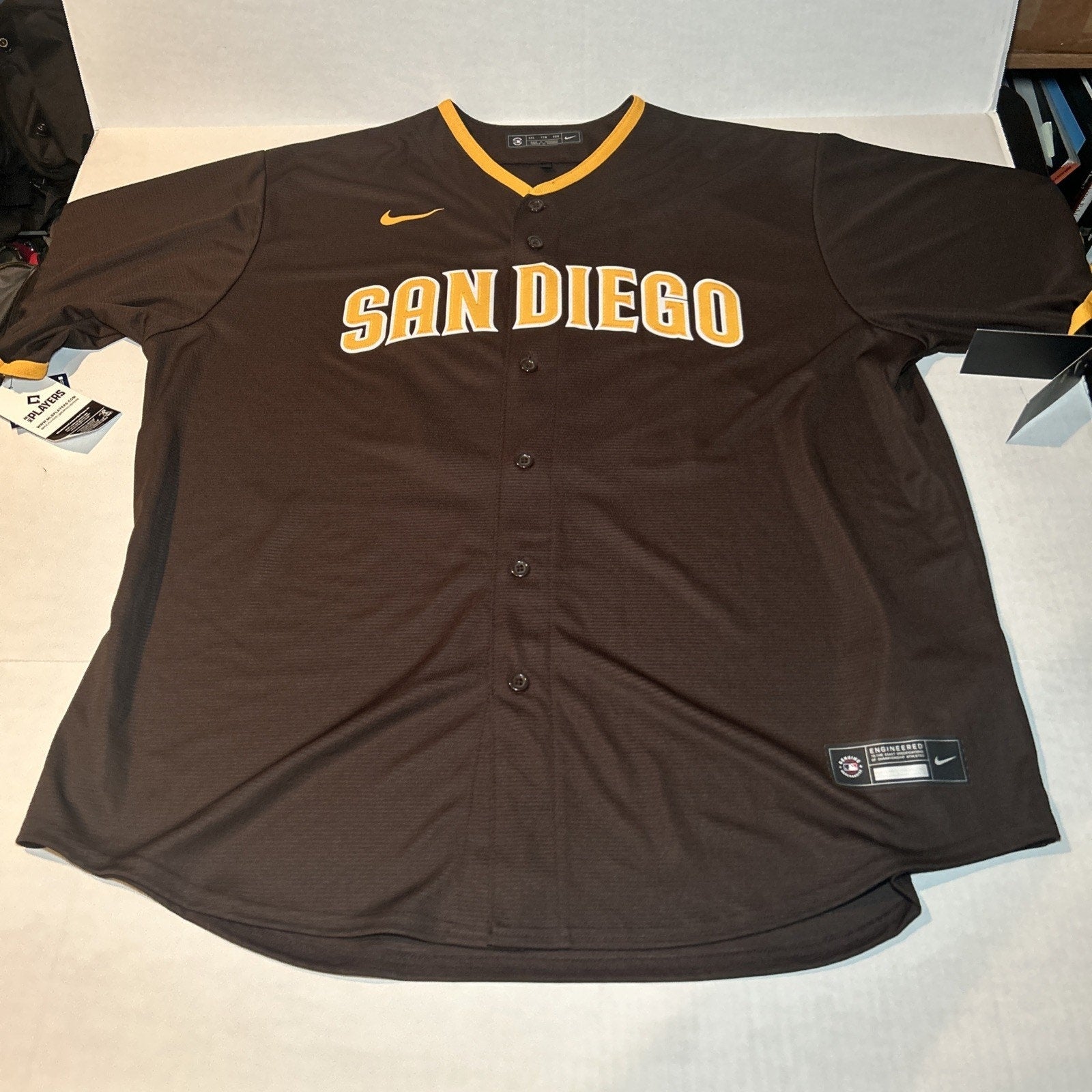 Fernando Tatis Jr San Diego Padres #23 Brown Nike Dri Fit Jersey XXL NWT
