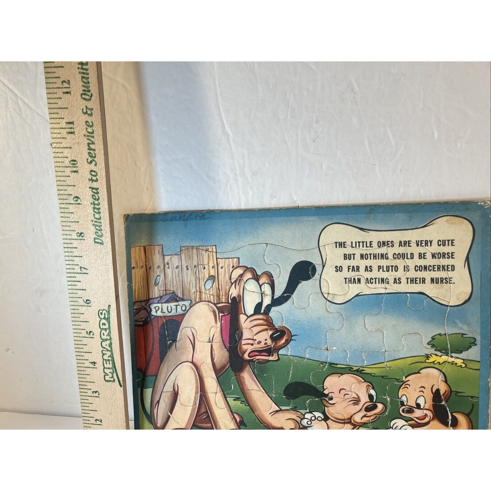 Lot Of 9 Kids Puzzles Vintage & other