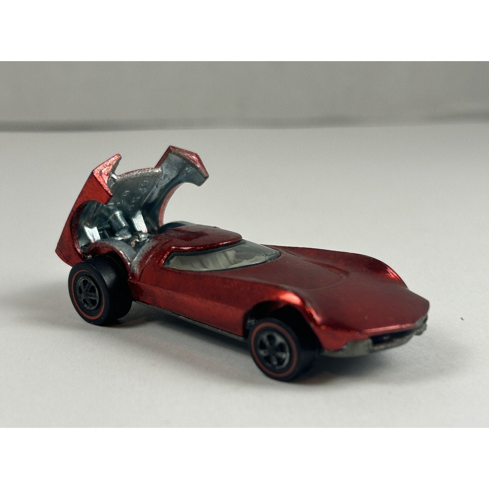 Vintage Hot Wheels Redline Turbofire Diecast Car 1969 USA Spectraflame Red