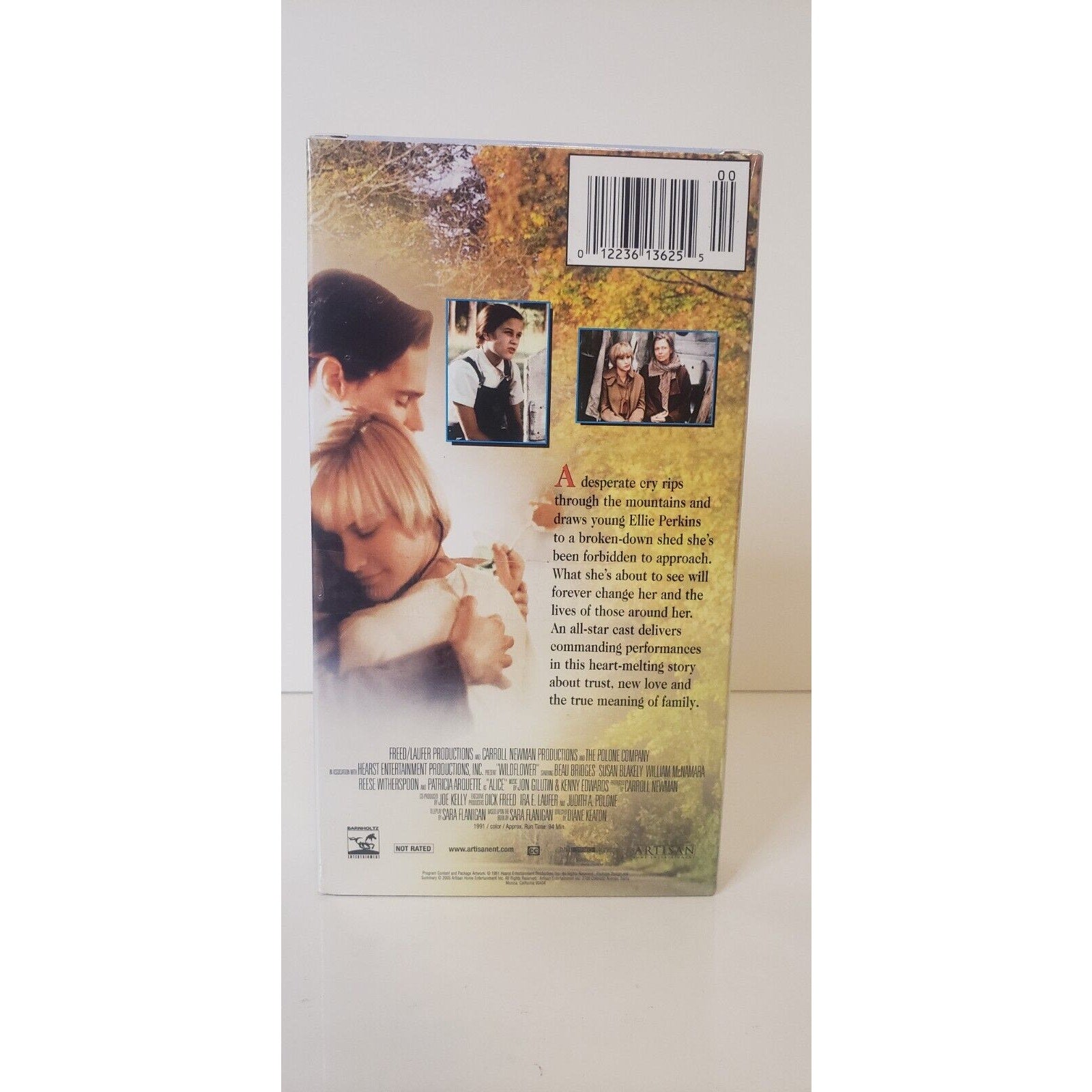 Wildflower VHS New Sealed 2003 Reese Witherspoon Beau Bridges Patricia Arquette