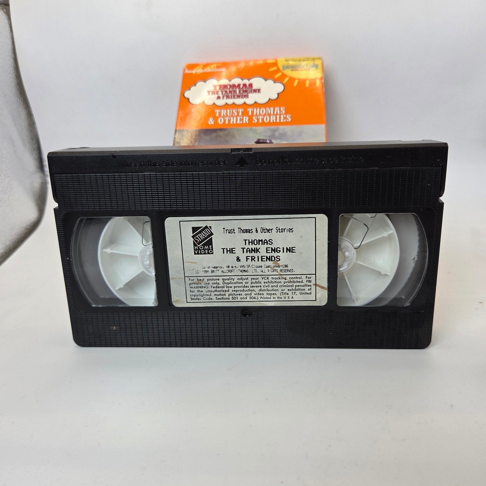 Thomas The Tank Engine Trust Thomas & Other Stories VHS 1991 George Carlin