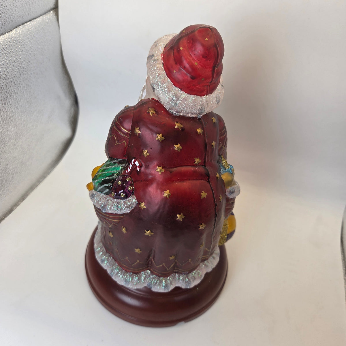 Merck Old World Christmas Legendary Father Christmas Light 2000 Boxed 10"