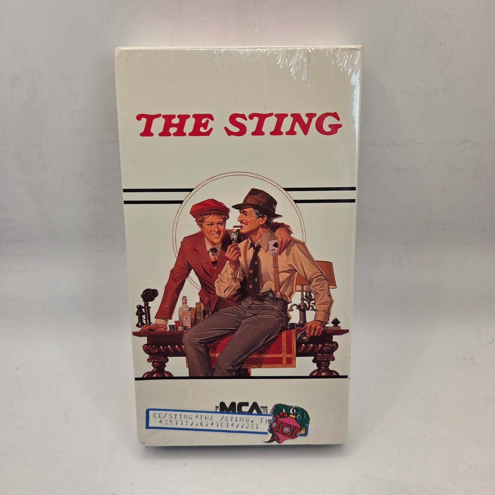 The Sting VHS Sealed 1979 MCA Vintage Paul Newman Robert Redford