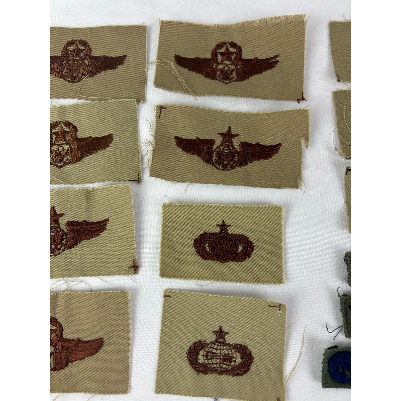 US Army Aviator Wings Patch Lot Desert Cut Badges Aircrew Airborne