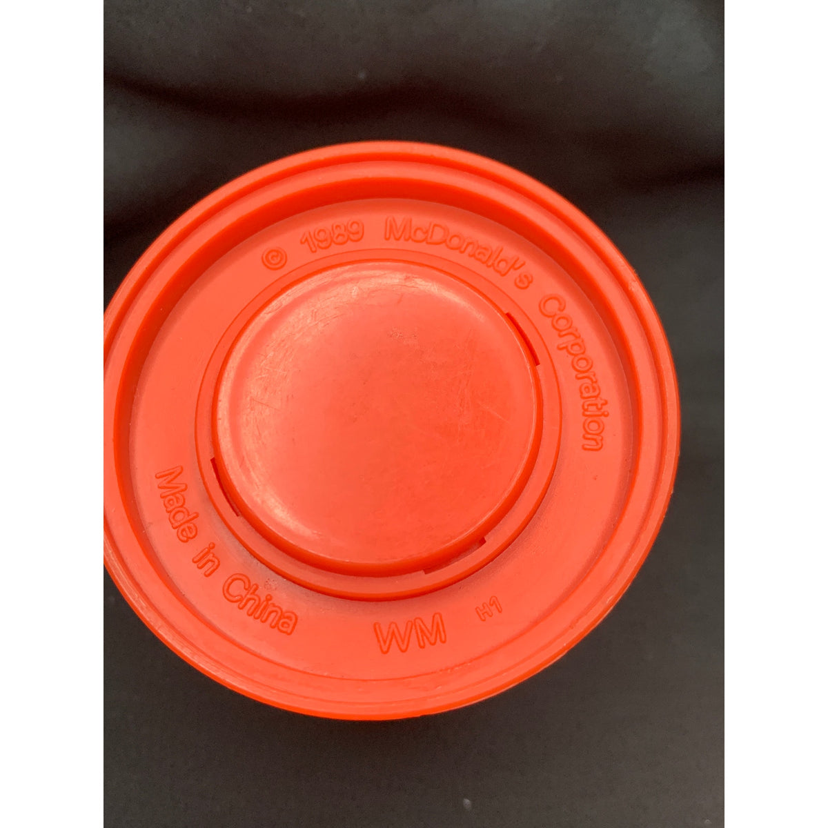 1989 McDonalds Camp McDonaldland Ronald Collapsible Travel Cup Vintage