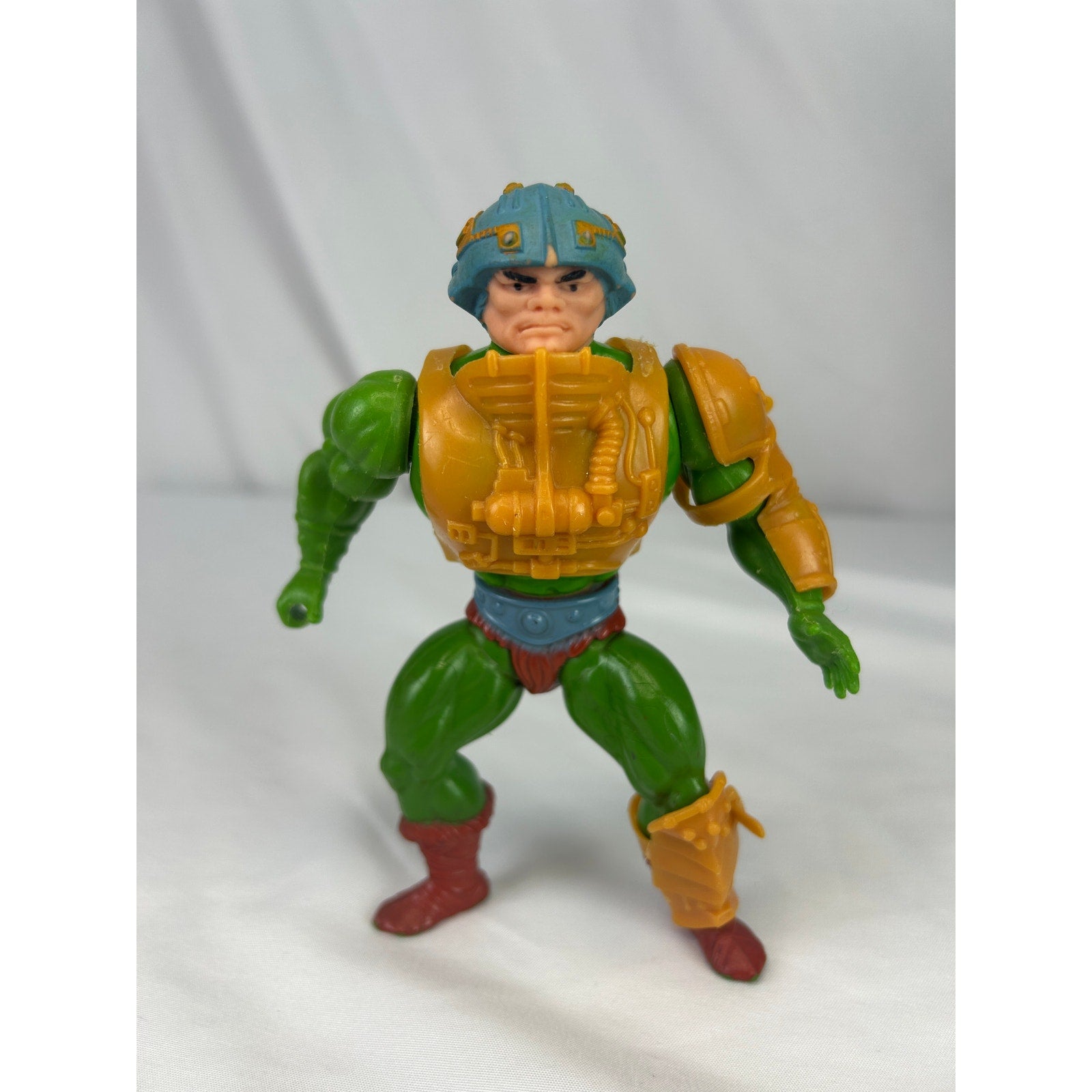 Vintage MOTU Man At Arms Figure Mattel 1981 Taiwan Masters Universe