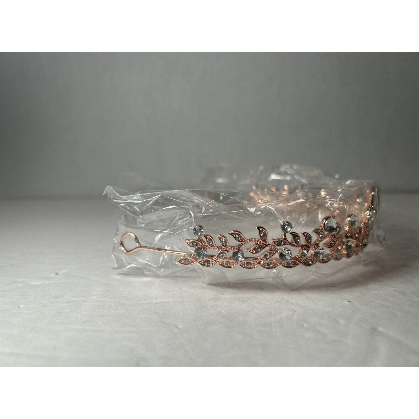 SWEETV Rose Gold Tiara for Women and Girls - Pageant Tiara Headband, Rhinestone