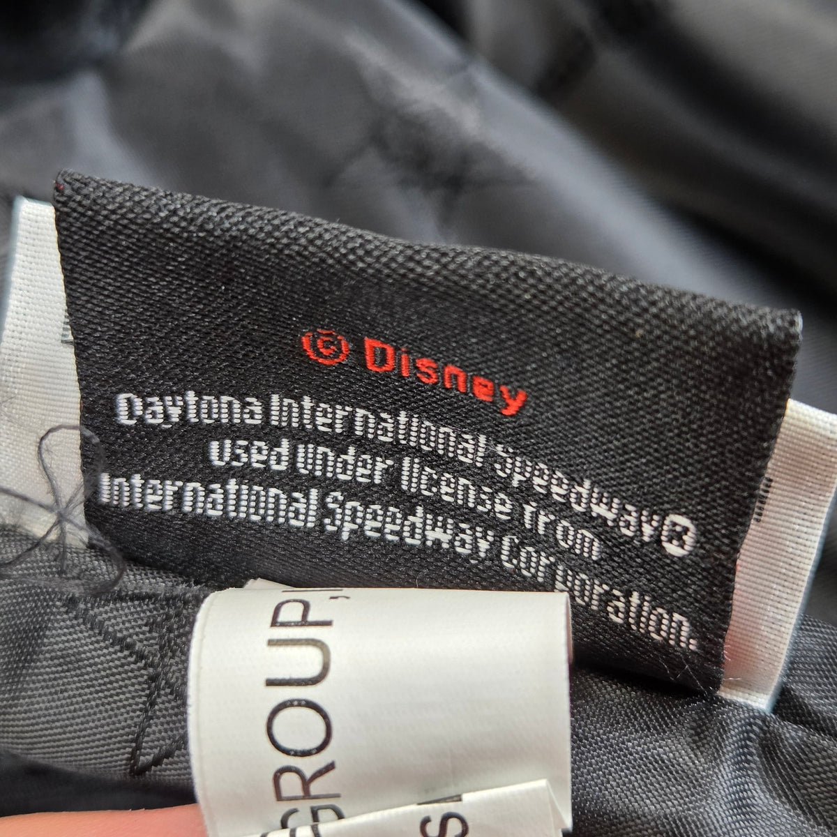 Vintage 2005 JH Design Disney Racing Across America Mickey Jacket 2XL Daytona