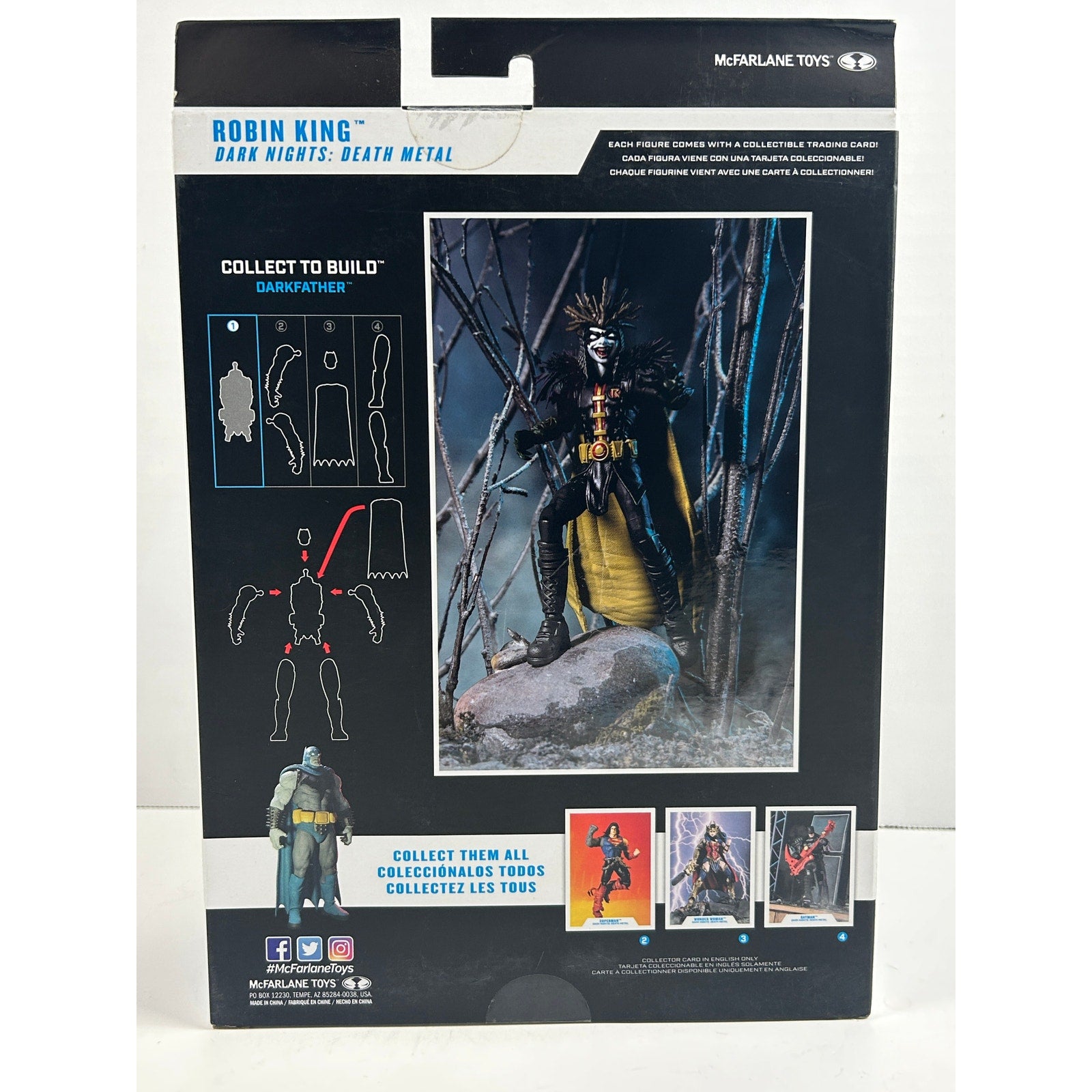 DC Multiverse Robin King Dark Nights: Death Metal 7" Build-A Figure NIB