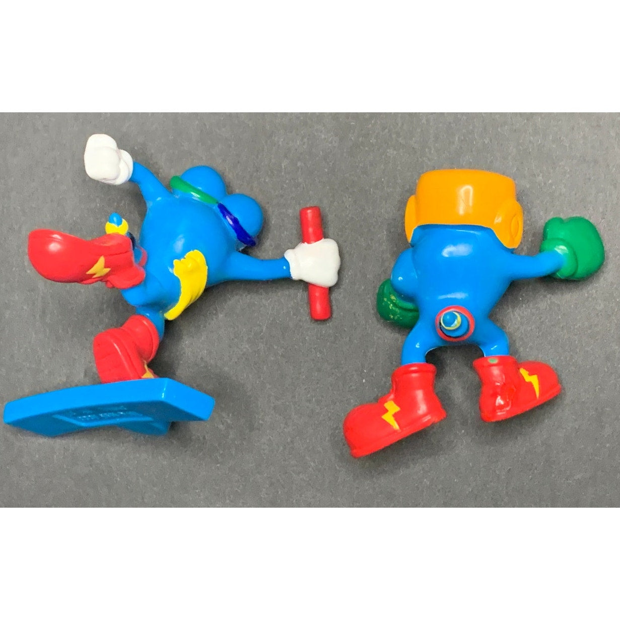 1995 Atlanta Olympics Izzy PVC Figures Relay Runner Boxer Lot of 2 ACOG Vintage