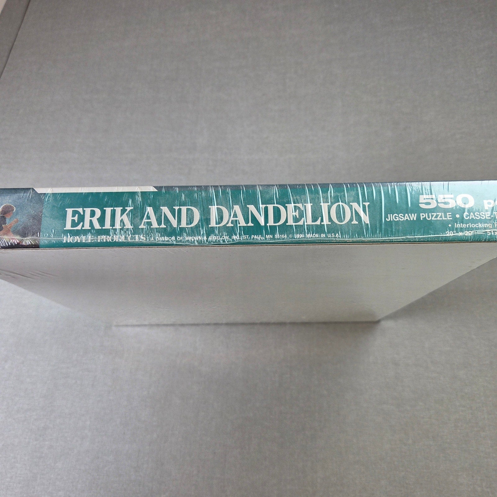 Hoyle Erik Dandelion 550 Pc Puzzle Donald Zolan 1991 Sealed Model 8067