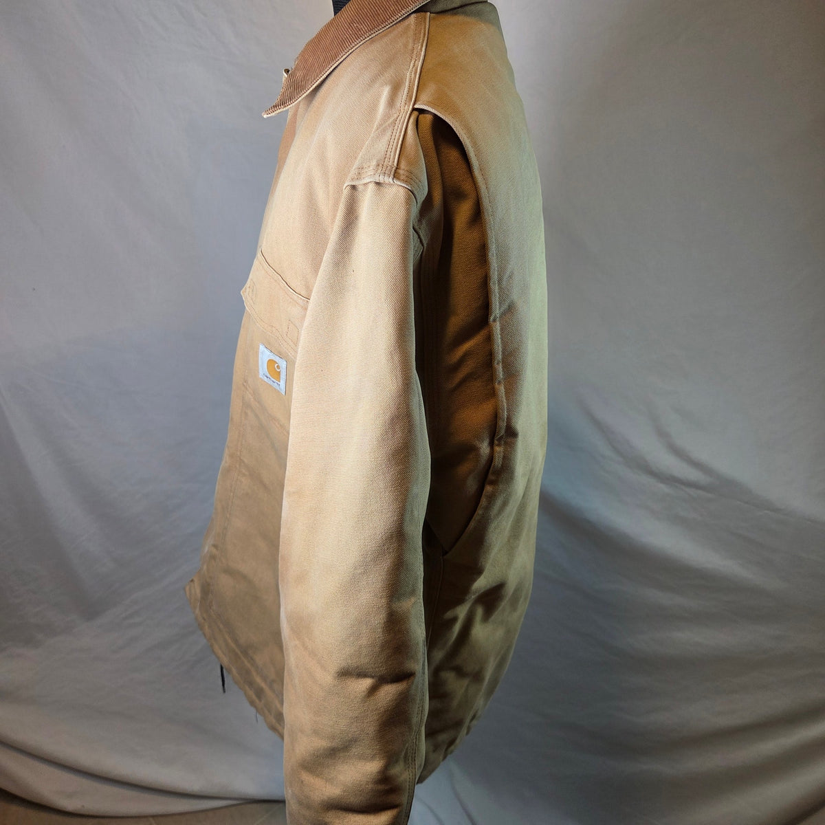 Vintage Carhartt C03 BRN Arctic Traditional Coat USA 42R Duck Work Jacket