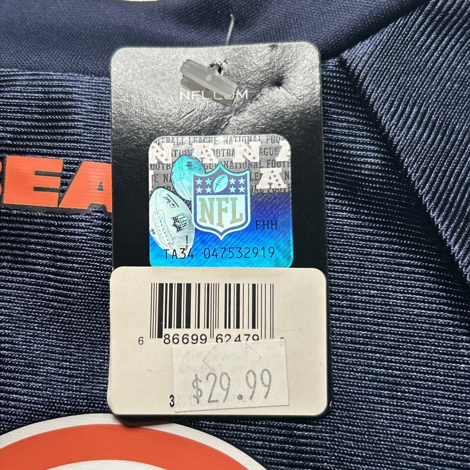 Chicago Bears Dog Jersey Size XSmall - Little Earth