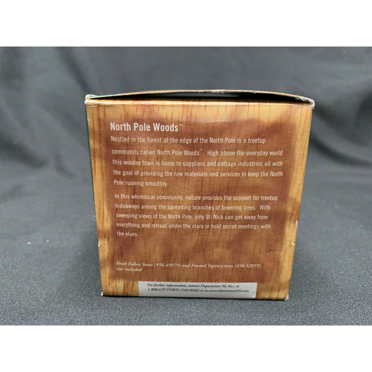Dept 56 Tailored For You 56921 North Pole Woods Set of 2 Retired 2000