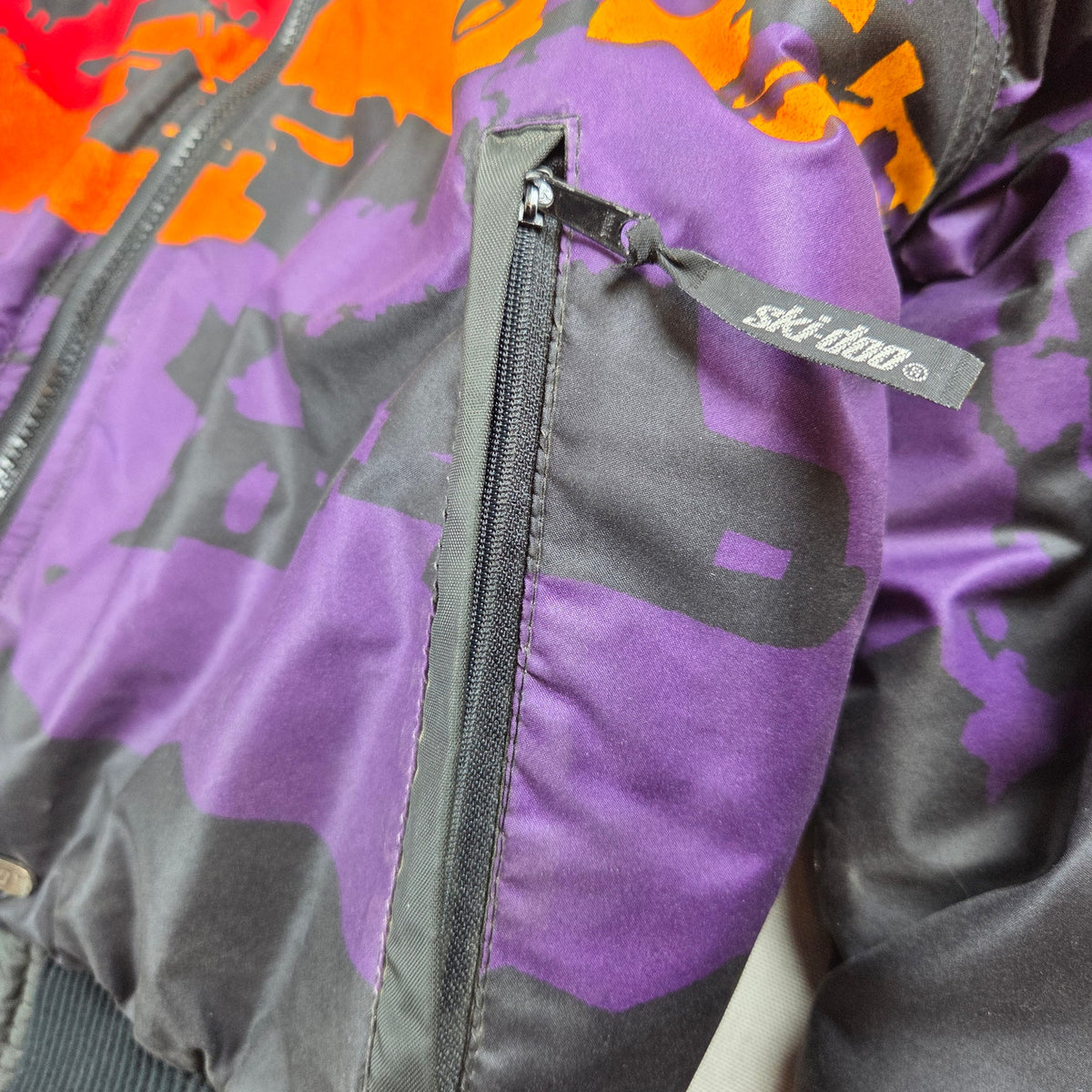 Ski-Doo Sno Gear Team Racing Rotax Bombardier Jacket Large Vintage 90s