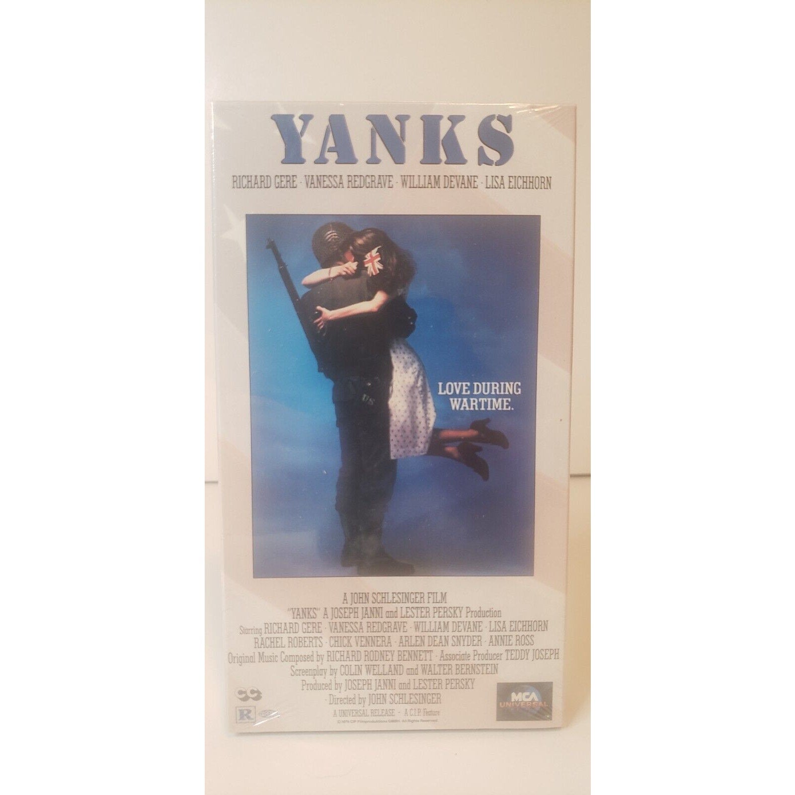 YANKS VHS New Sealed Richard Gere Vanessa Redgrave