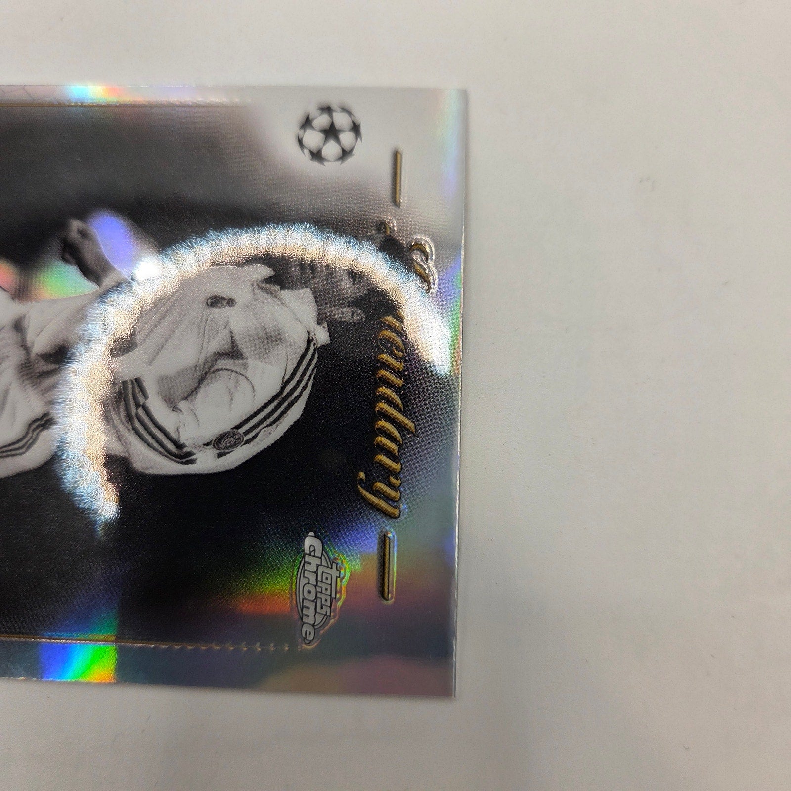 2023-24 Topps Chrome UEFA Zinedine Zidane SP VAR #112 Real Madrid C.F.