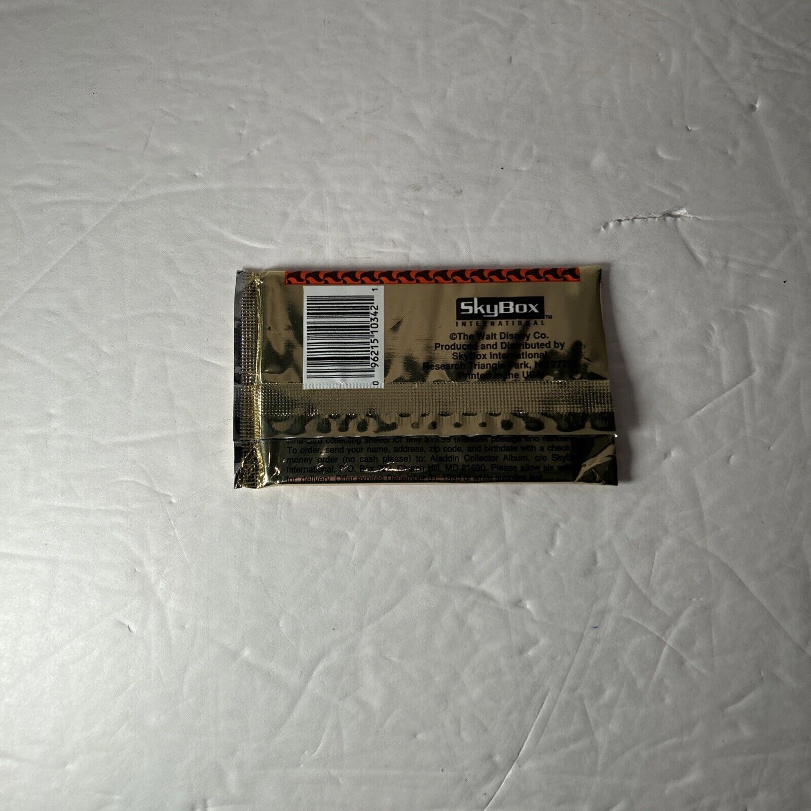 1993 Skybox Disney Aladdin Trading Cards One Unopened Pack - 8 Cards