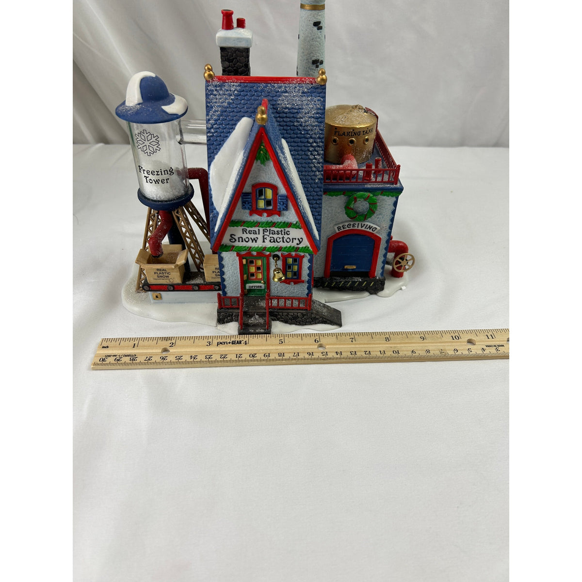 Dept 56 Real Plastic Snow Factory 56403 North Pole Lighted Retired 1998 Box