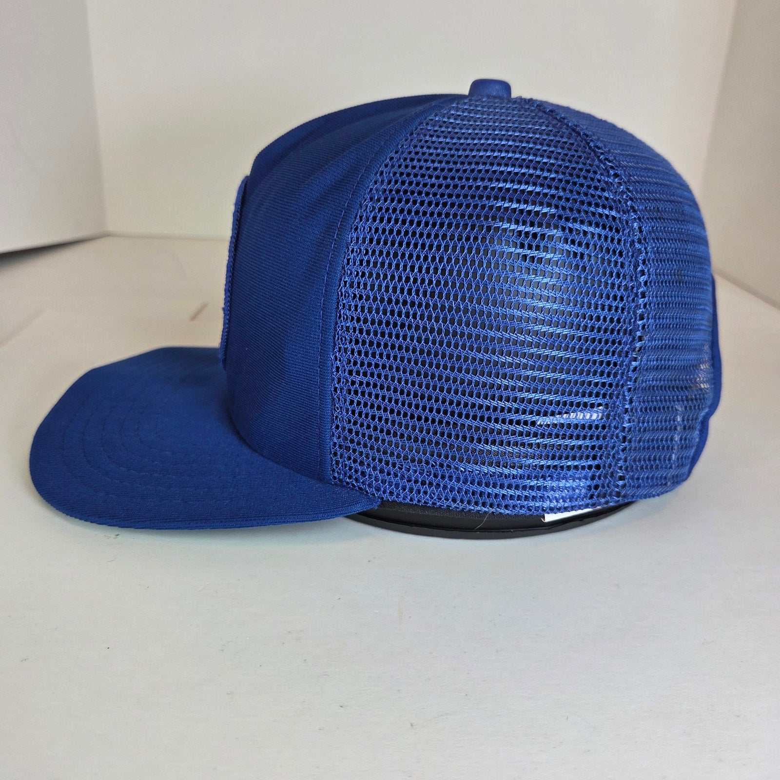 Vintage New Era Ford Mustang Mesh Trucker Snapback Hat USA Made S/M