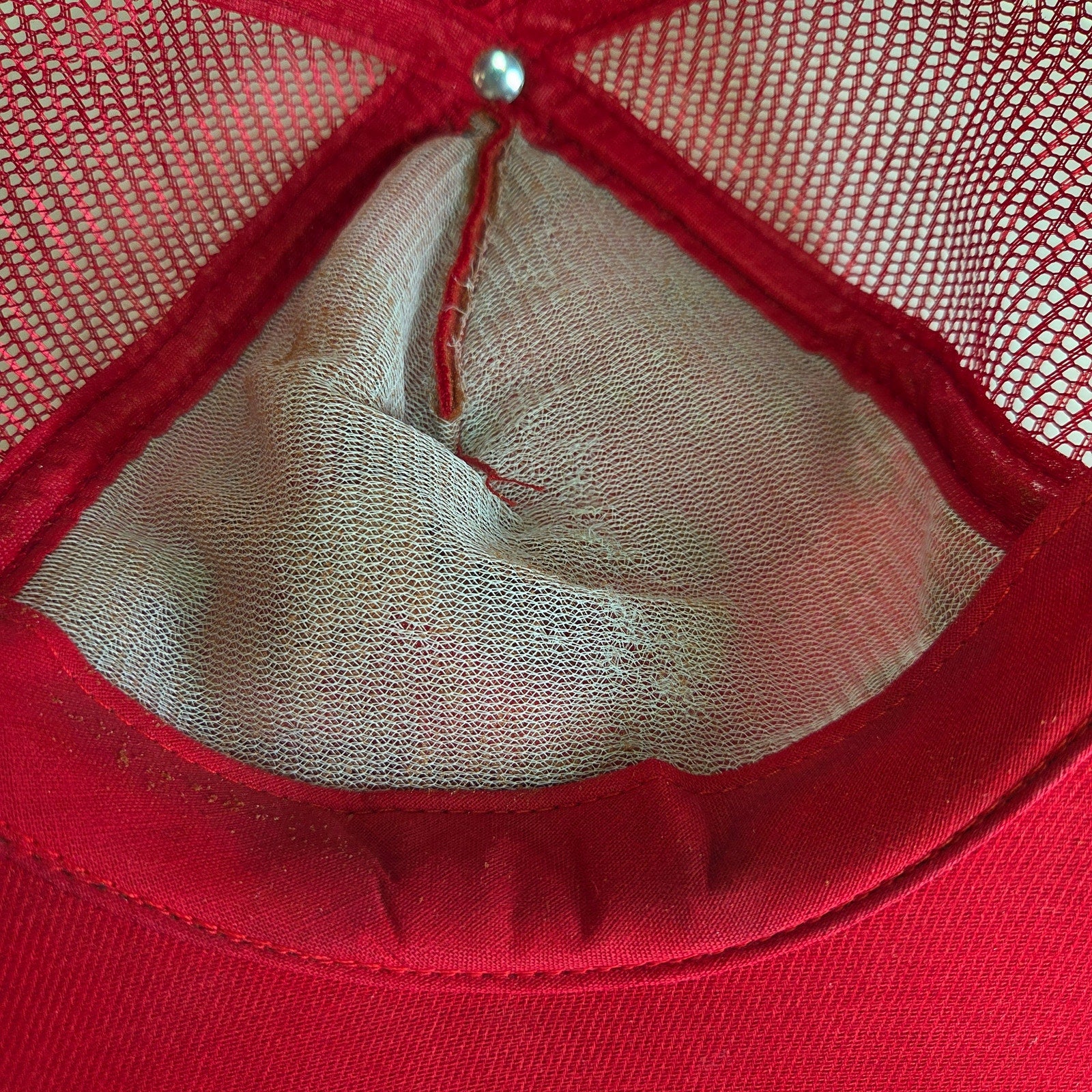 Vintage 1980s Miller American Racing Trucker Hat Bobby Allison Stylemaster USA