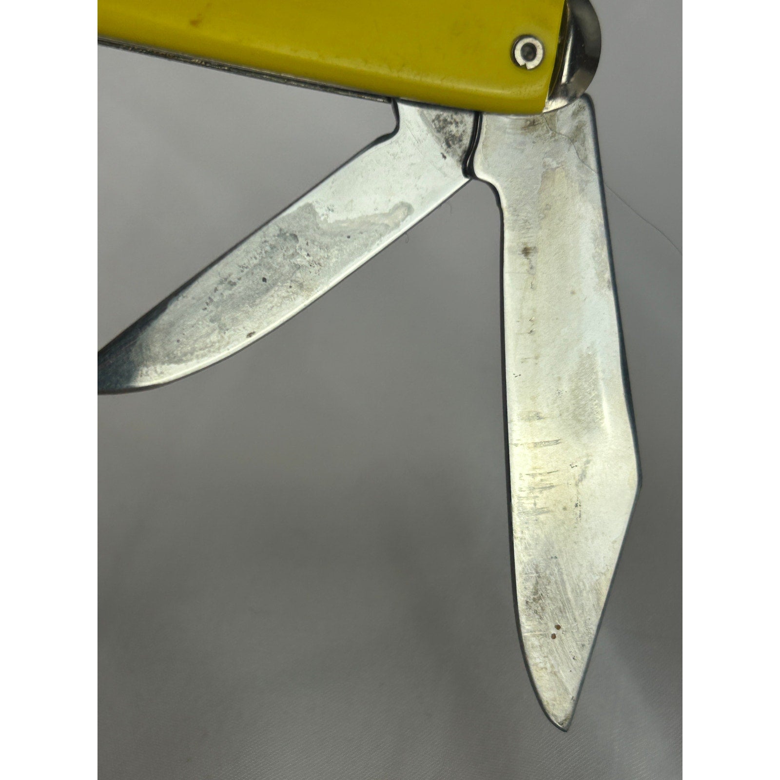 Vintage Coca Cola 5 Cent Yellow Advertising 2 Blade Pocket Knife USA Made