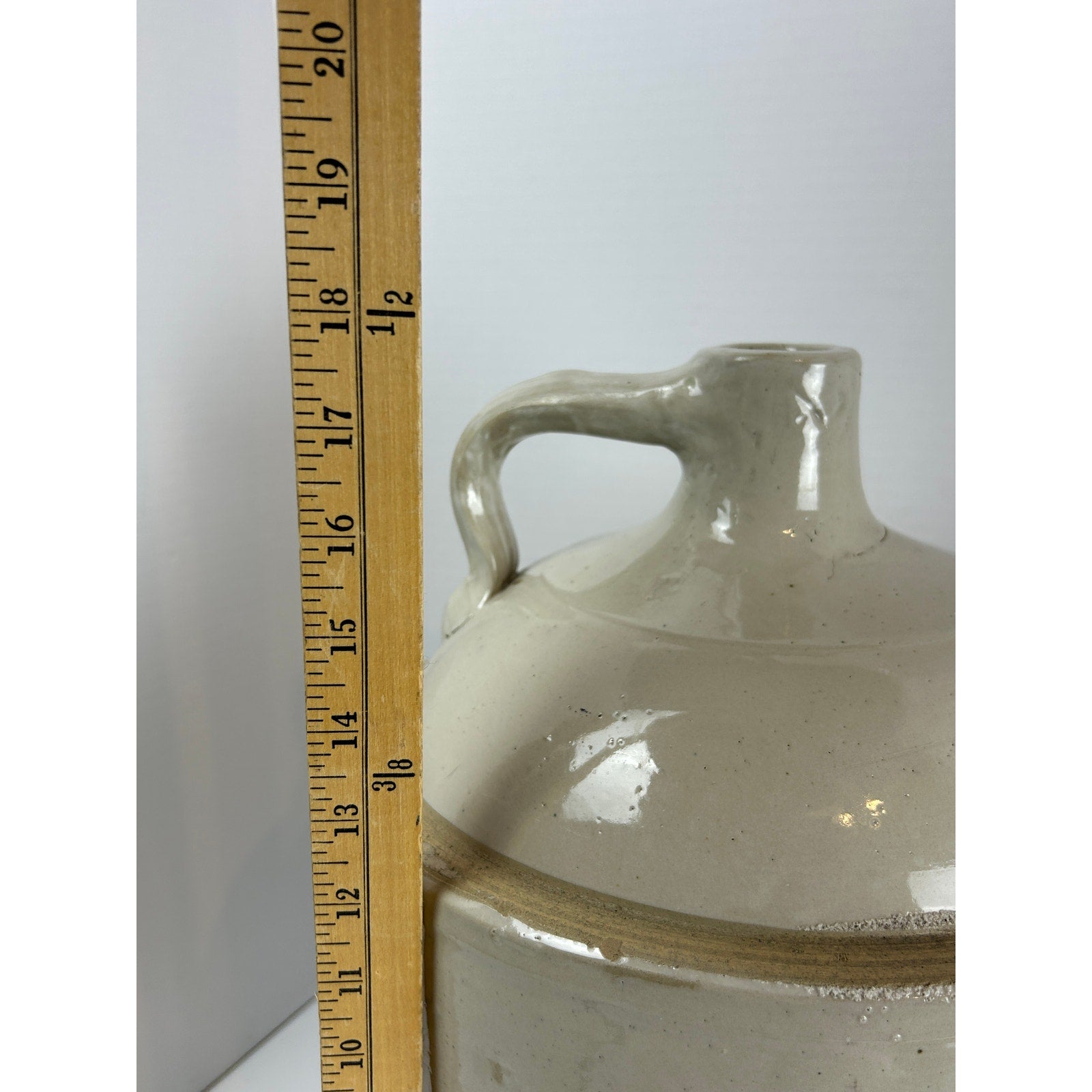 Red Wing Union Stoneware 5-Gallon Jug with Red Wing and Cobalt “5” Mark