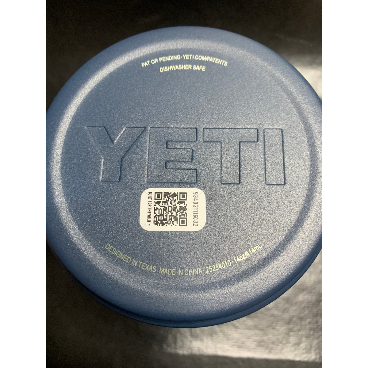 YETI Rambler 14 oz Ceramic Mug Navy ULINE Logo MagSlider Lid New