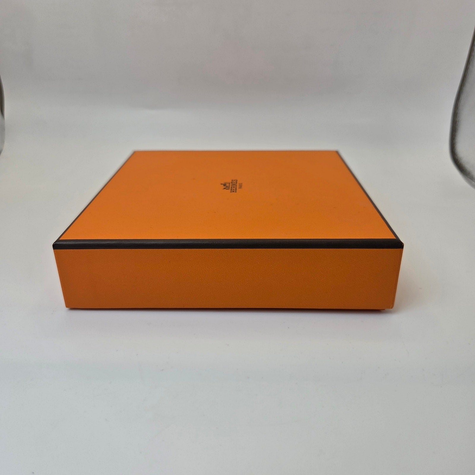 Hermès Paris Orange Presentation Gift Box Empty w/ Insert 6x6x1.25