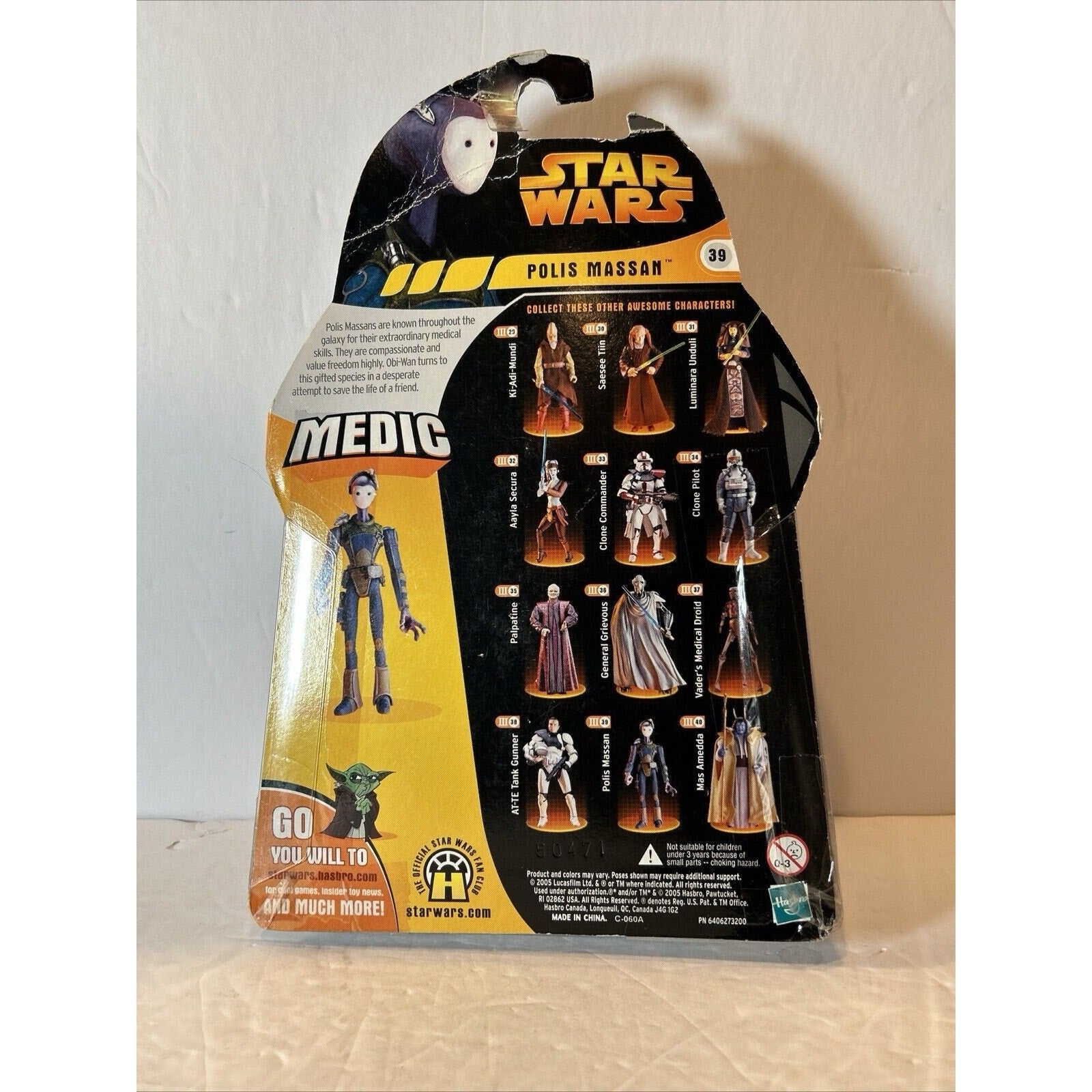 Star Wars Revenge of the Sith Medic Polis Massan and Battle Droid