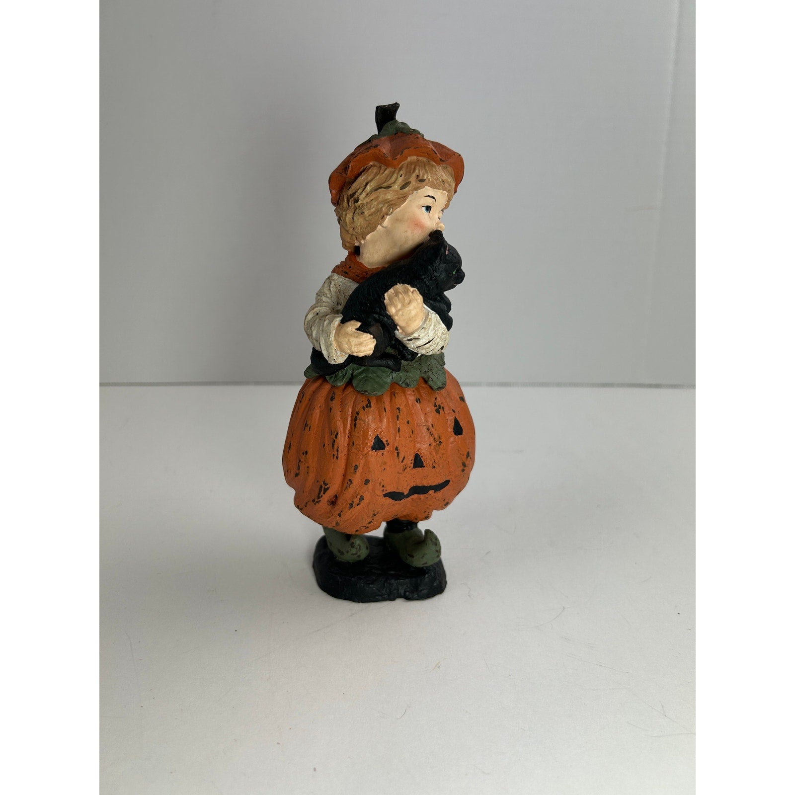 Bethany Lowe “Paige in Pumpkin” Candy Container Figurine Halloween