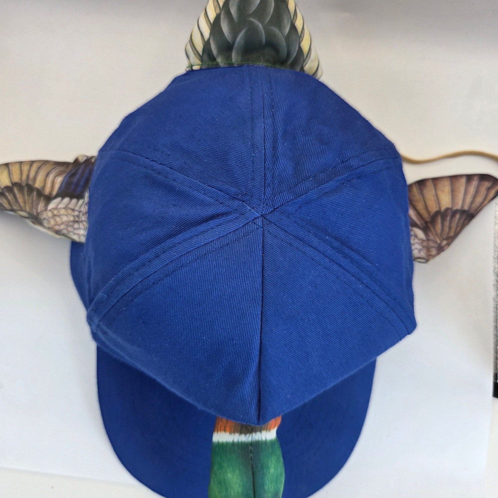 Novelty Mallard Duck Head Wings Tail Snapback Hat Adult OSFM Hunting Costume