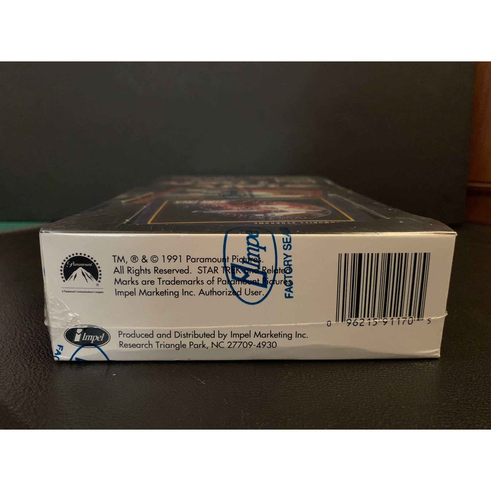 1991 Impel Star Trek Series 2 Factory Sealed Box Marked Unopened