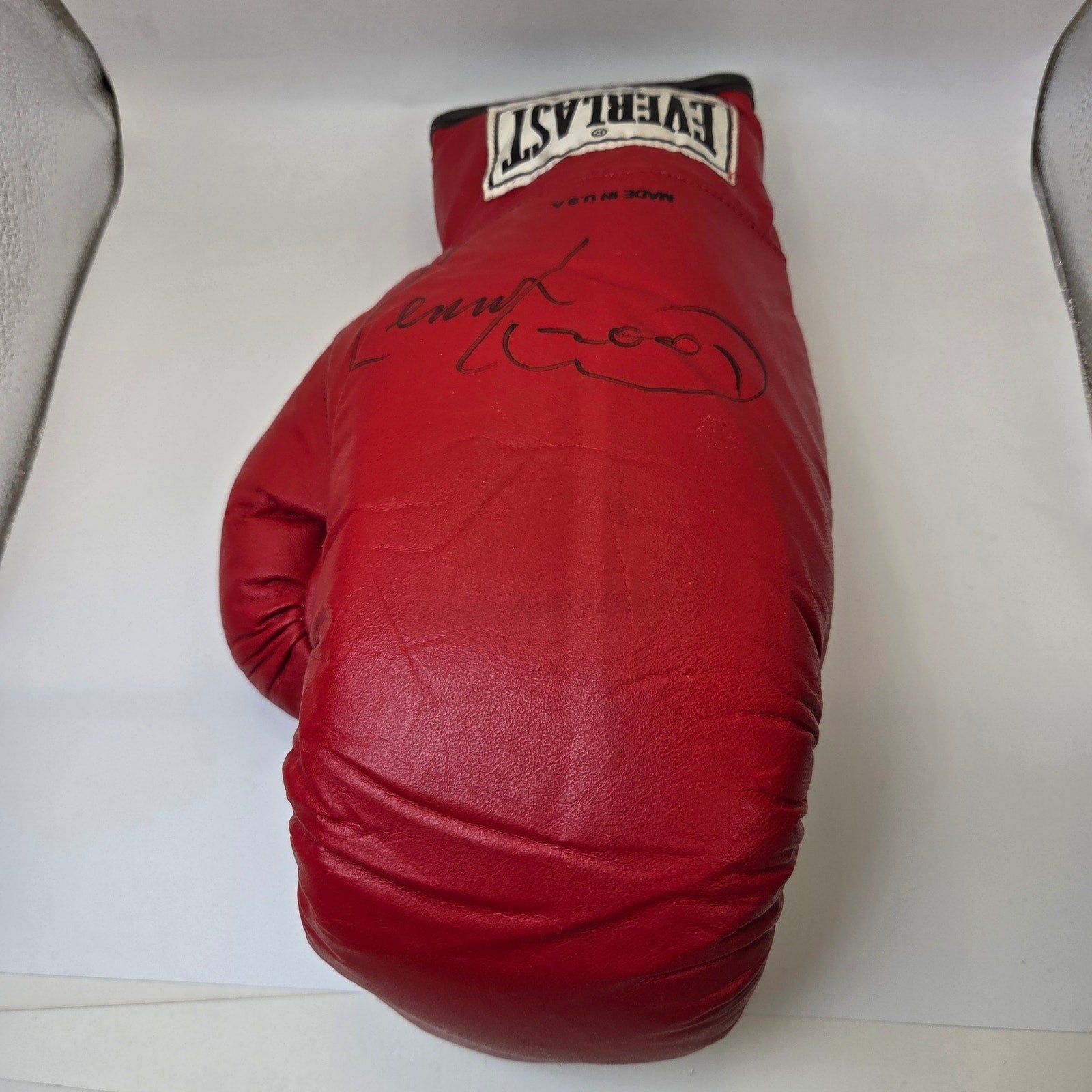 Lennox Lewis Signed Everlast Boxing Glove 2001 JSA COA CK20931 Auto