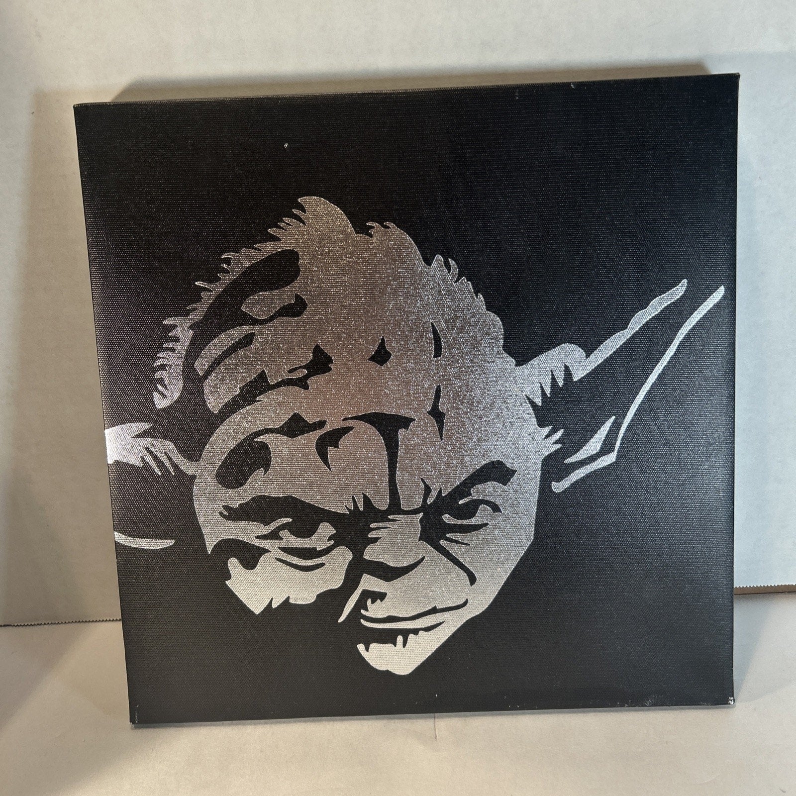 Star Wars Artissimo Gallery Wall Art of 12"x12" Chewbacca and Yoda