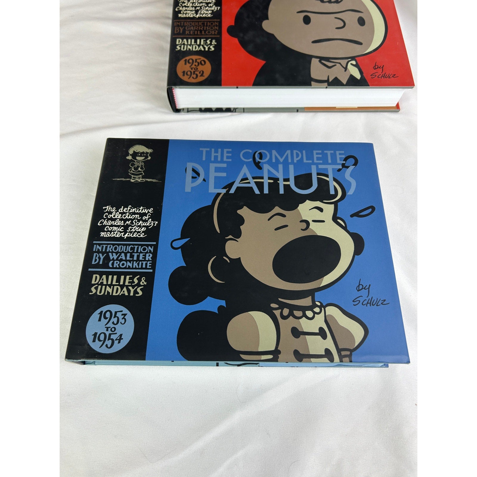 The Complete Peanuts Vol 1-2 Box Set 1950-1954 Fantagraphics Hard Cover