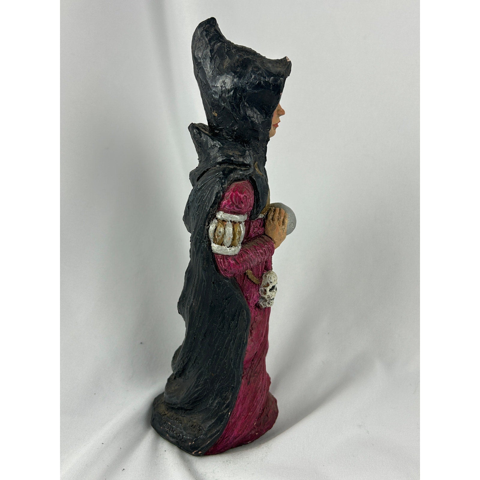Mike Makras Dark Queen 1984 Fantasy Sculpture Signed Handcrafted Figure