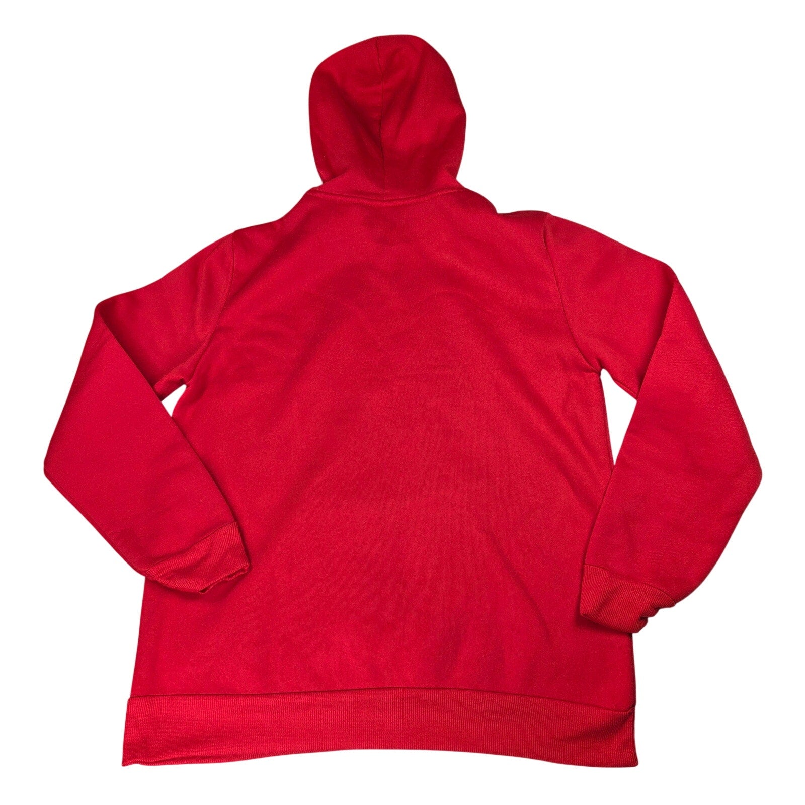 Faerion Jesus Saved My Life Christian Hoodie Pullover Red Size Medium M