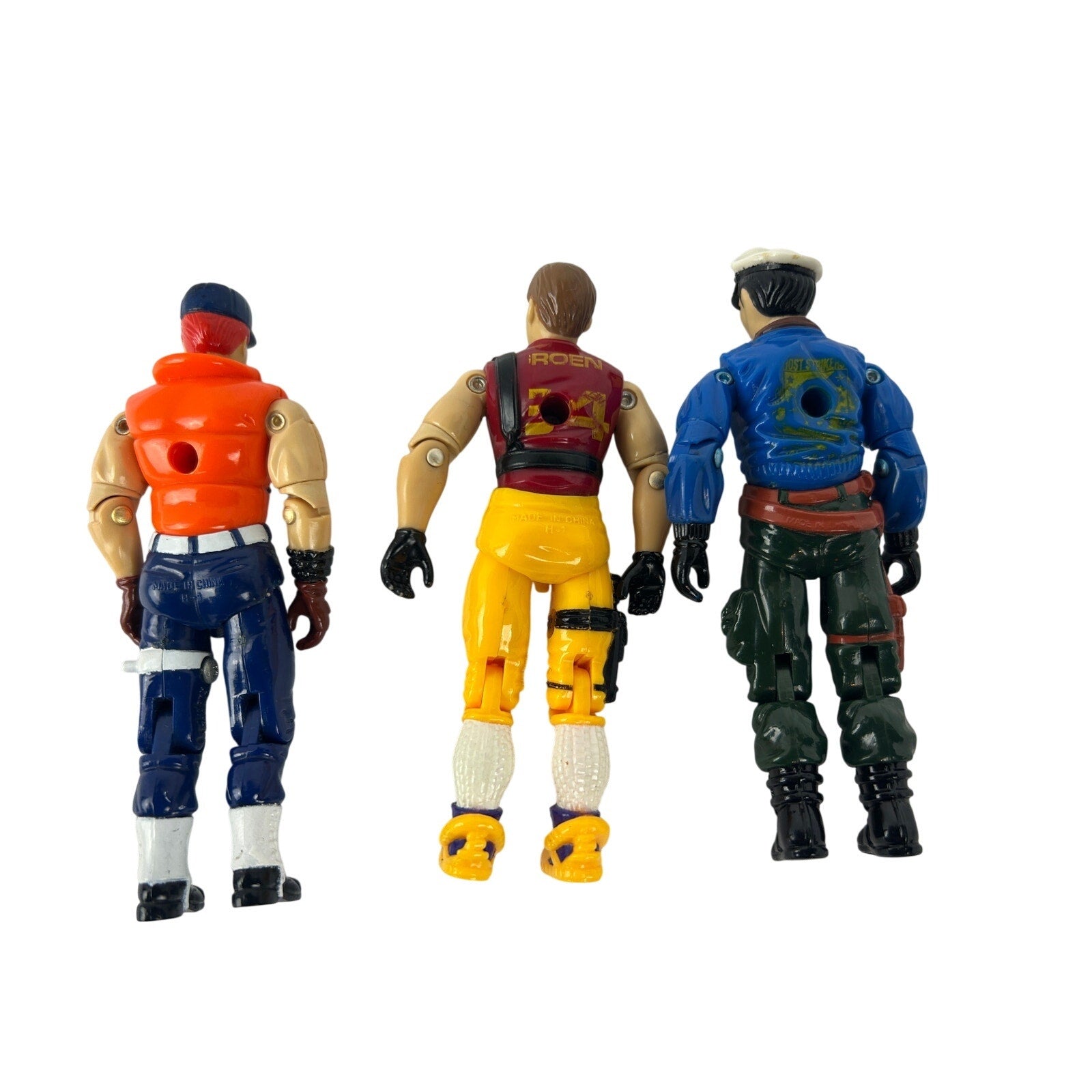 Vintage GI Joe ARAH Navy Figures Cutter Tracker Keel Haul 1980s Lot