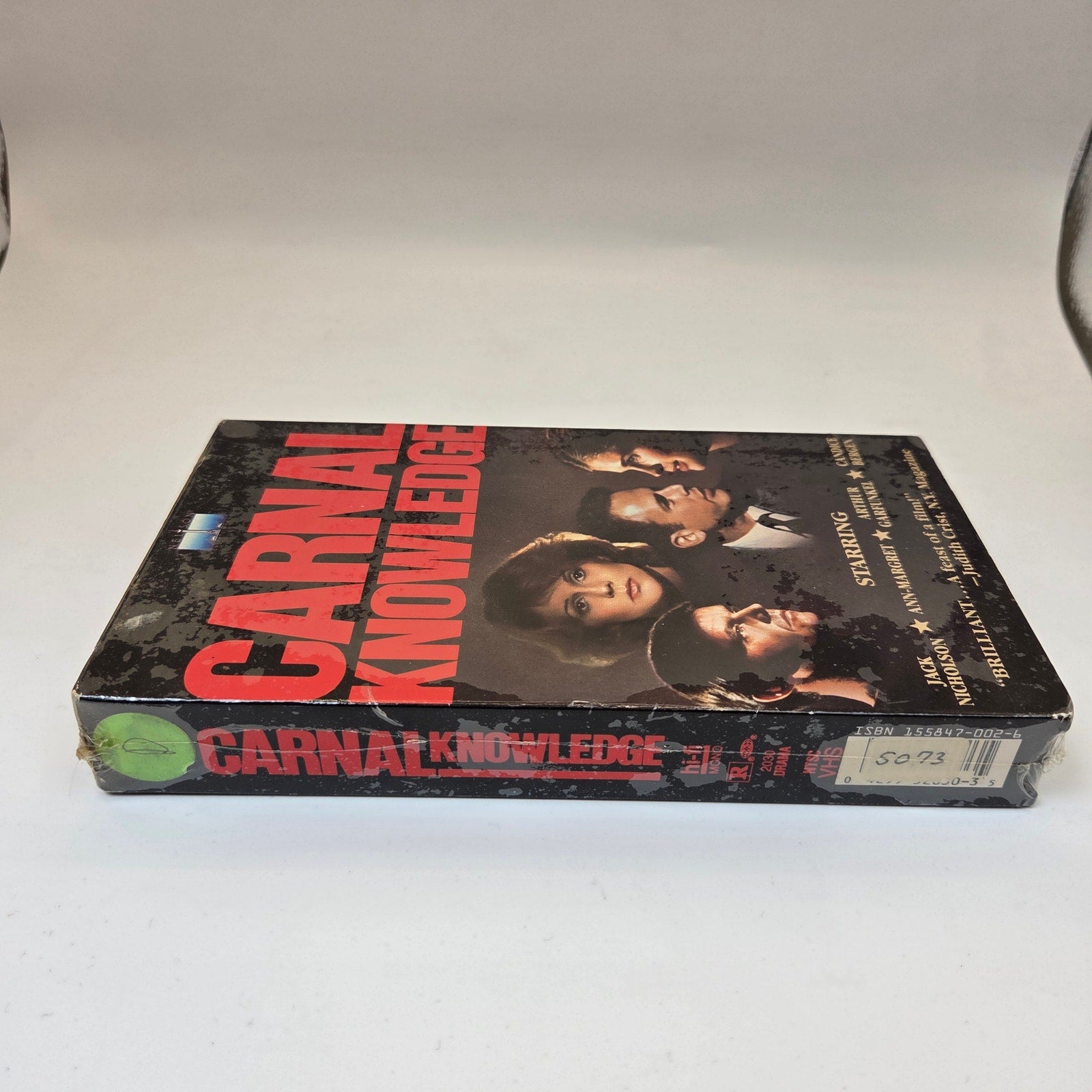 Carnal Knowledge VHS 1985 Sealed Jack Nicholson Ann-Margret Nelson Video