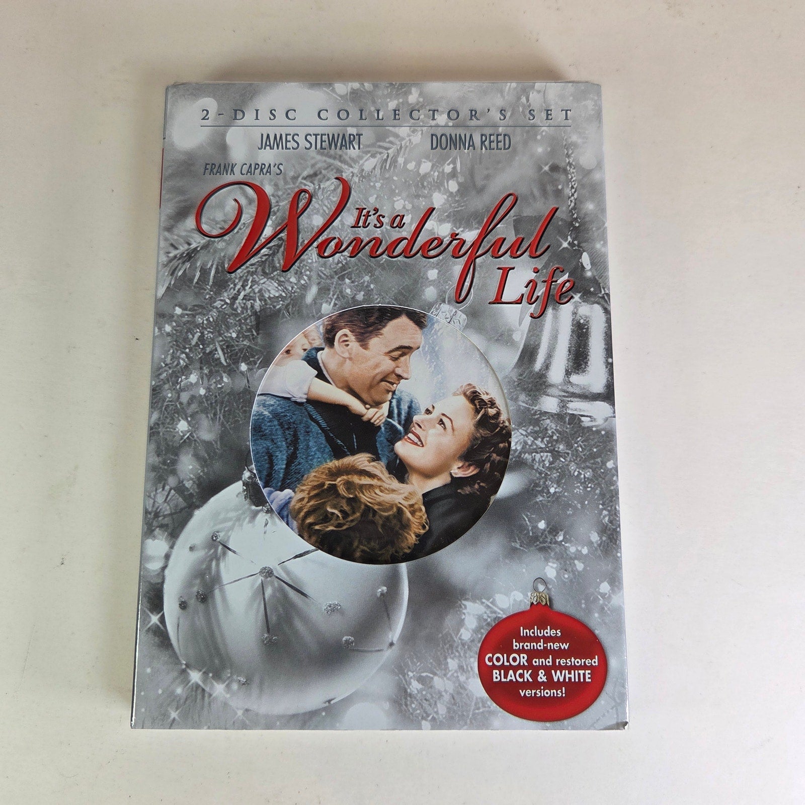It's a Wonderful Life 2‑Disc Collector’s Set (Color + B&W) – New, Sealed