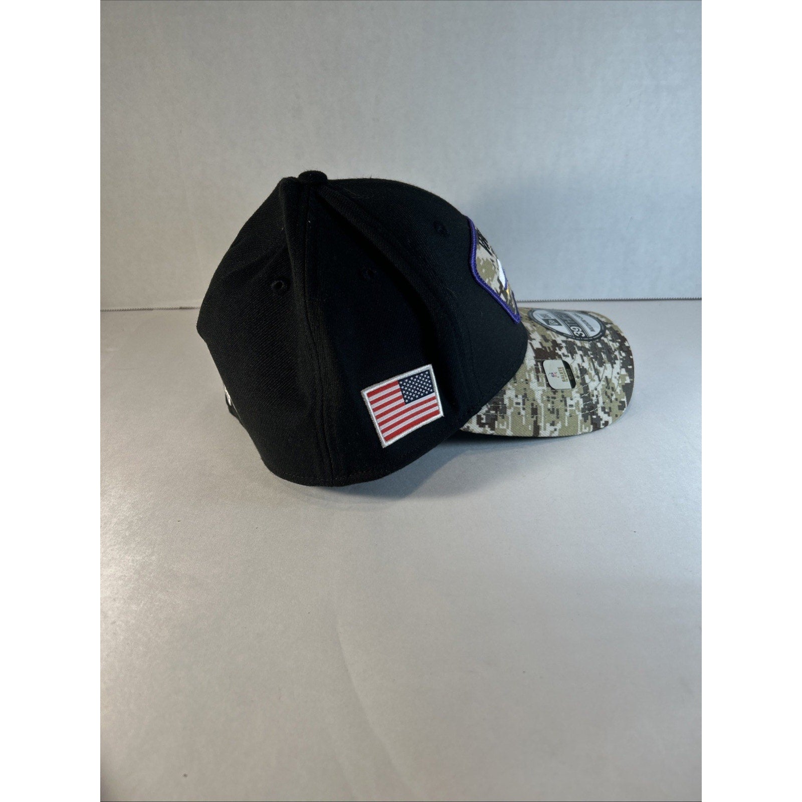 Minnesota Vikings New Era 39Thirty Salute to Service Hat M/L Camo NFL