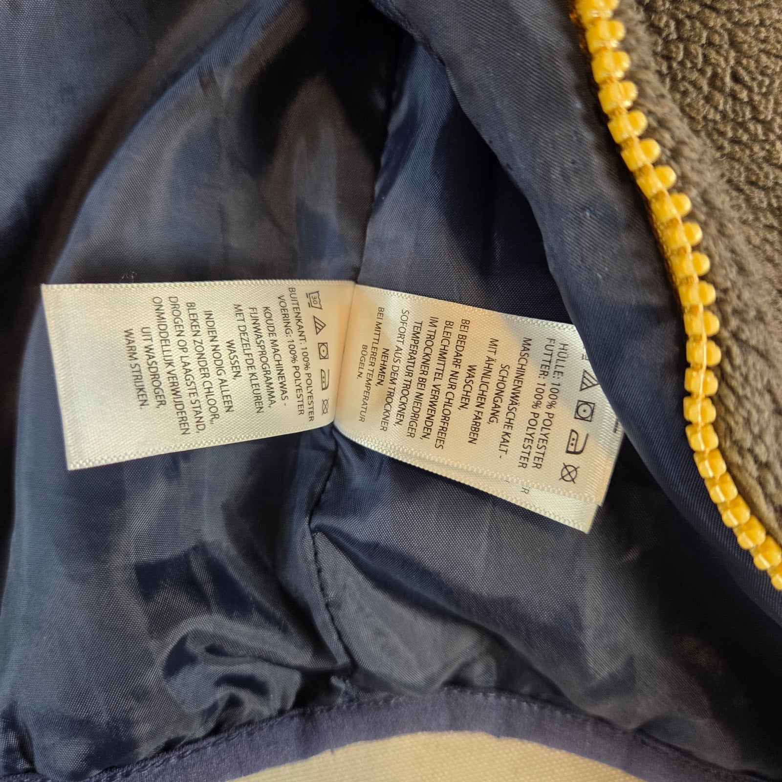Tommy Bahama Girls XXL (16) Fleece Jacket – Green Blue Yellow, Full Zip