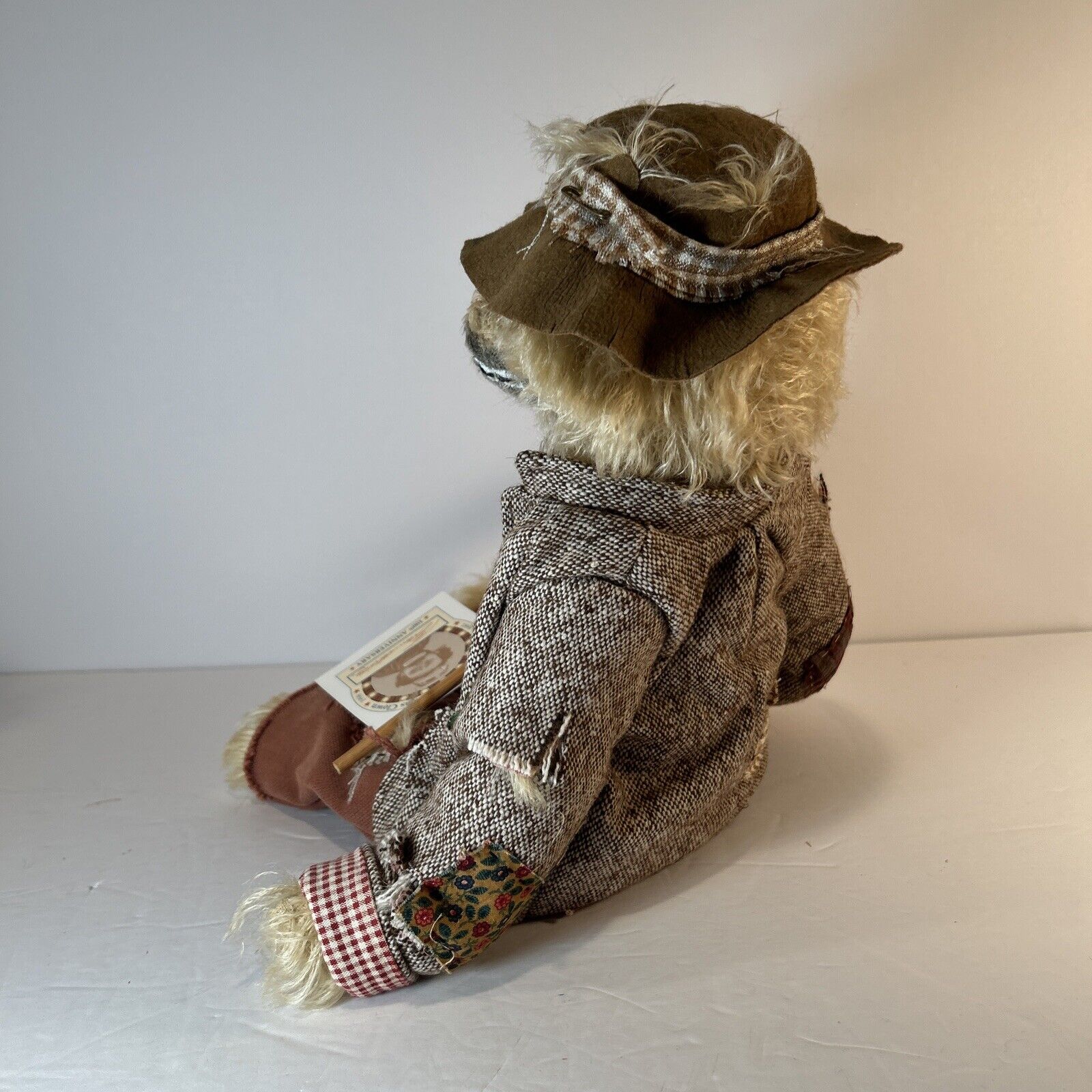 Emmett Kelly Cooperstown Bears Limited Edition 184/1000 w/COA & Broom 1998