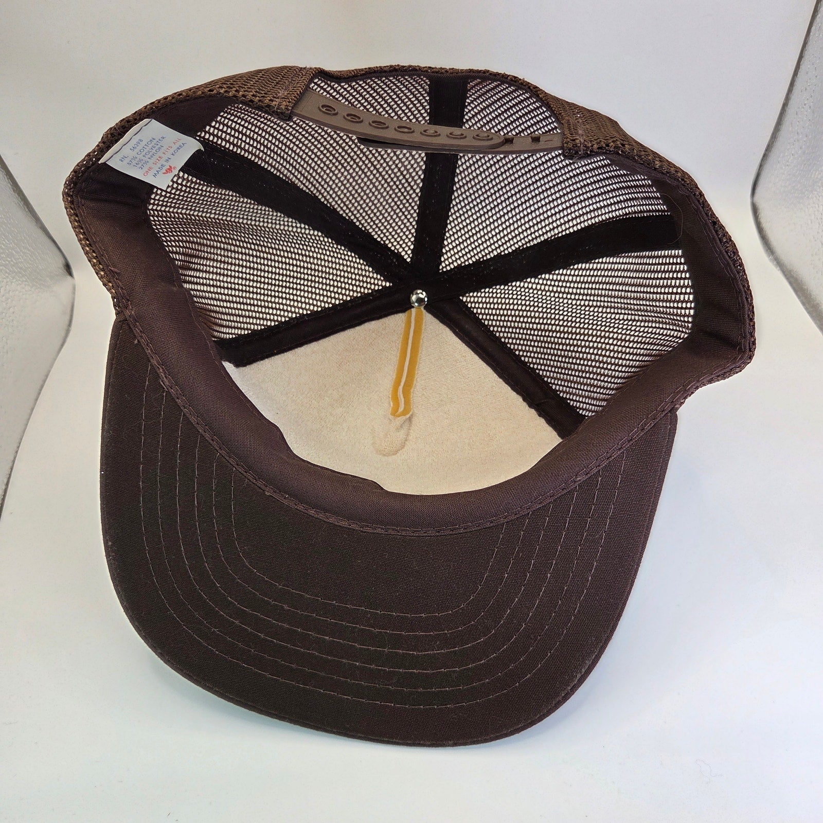 Vintage 1986 Lindsay Bros Co Trucker Hat Snapback 100 Year Yupoong Korea