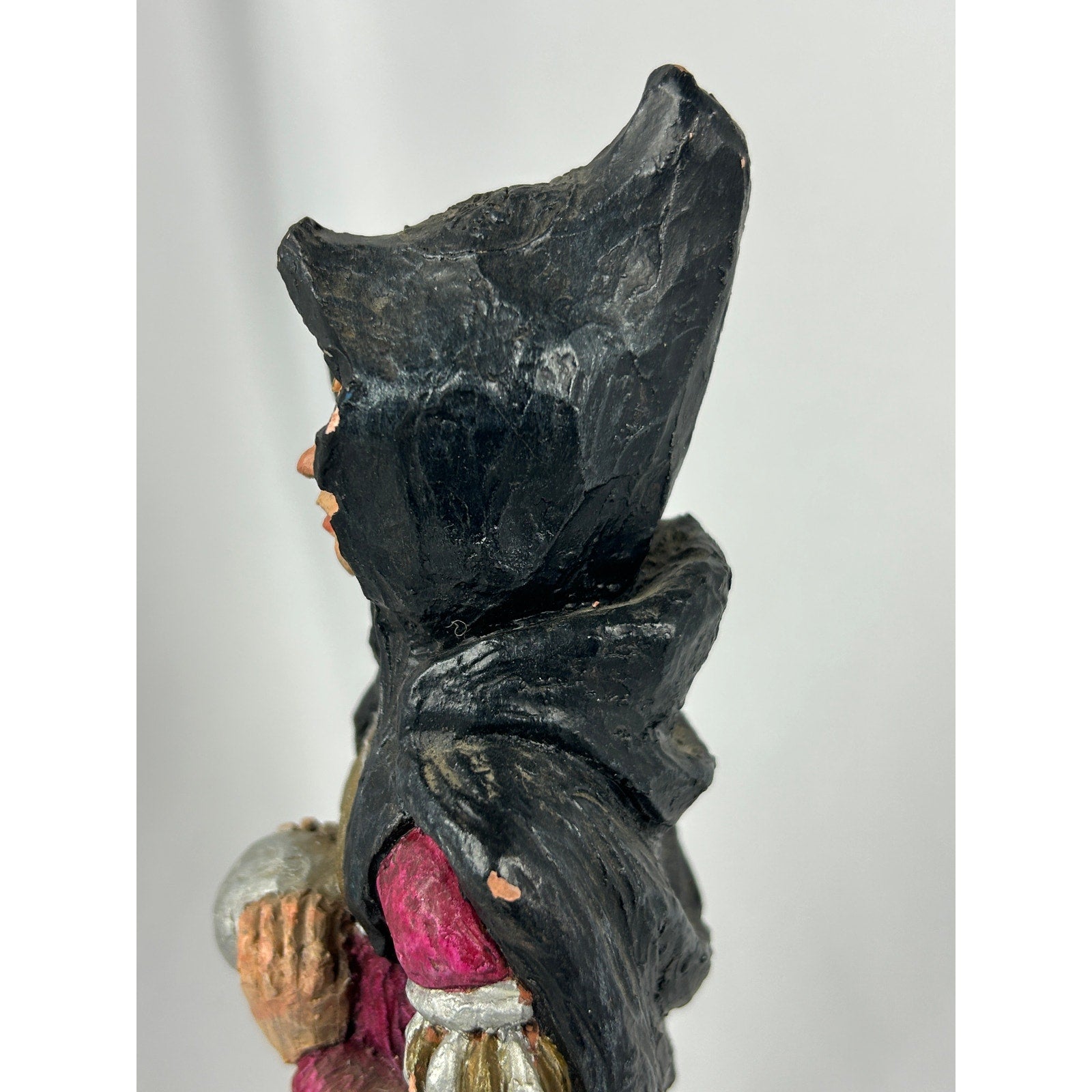 Mike Makras Dark Queen 1984 Fantasy Sculpture Signed Handcrafted Figure